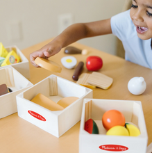 Load image into Gallery viewer, Food Groups Wooden Play Food - Melissa & Doug
