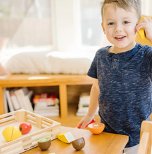 Load image into Gallery viewer, Wooden Cutting Fruit Play Food - Melissa & Doug