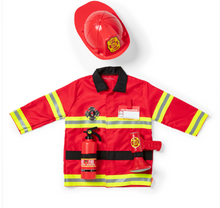Load image into Gallery viewer, Fire Chief Role Play Costume Set