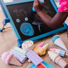 Load image into Gallery viewer, Ice Cream Shop Chalk Play Set - Melissa & Doug