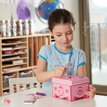 Load image into Gallery viewer, Created by Me! Jewelry Box Wooden Craft Kit - Melissa & Doug