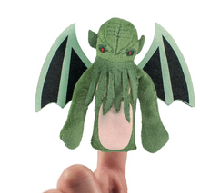 Load image into Gallery viewer, Cthulhu Finger Puppet Magnet