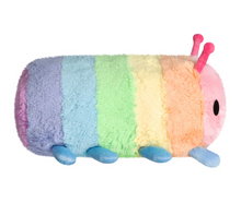 Load image into Gallery viewer, Mini Squishable Rainbow Caterpillar