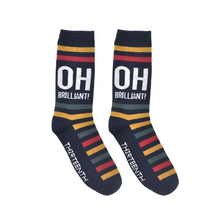Load image into Gallery viewer, Doctor Who Oh Brilliant! Crew Socks