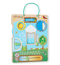 Load image into Gallery viewer, Let's Explore Wooden Weather Board - Melissa & Doug