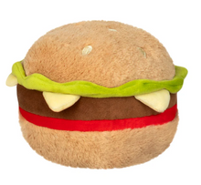 Load image into Gallery viewer, Squishable Snugglemi Snackers Hamburger ***RETIRING - LAST CHANCE! WILL NOT BE RESTOCKED***