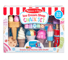 Load image into Gallery viewer, Ice Cream Shop Chalk Play Set - Melissa & Doug