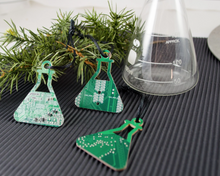 Load image into Gallery viewer, Circuit Board Science Shape Ornaments - Choose Your Style!