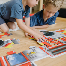 Load image into Gallery viewer, Giant Fire Truck Floor Puzzle, 24 Pieces - Melissa & Doug