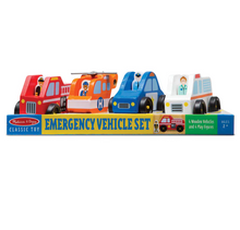 Load image into Gallery viewer, Emergency Vehicle Set - Melissa & Doug