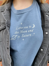 Load image into Gallery viewer, Taylor Swift Love You To the Moon and To Saturn T-Shirt