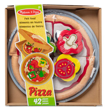 Load image into Gallery viewer, Felt Play Food - Pizza Set - Melissa & Doug