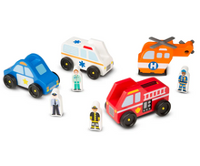 Load image into Gallery viewer, Emergency Vehicle Set - Melissa & Doug