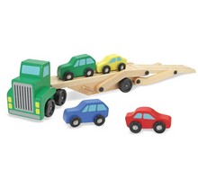Load image into Gallery viewer, Wooden Car Carrier - Melissa & Doug