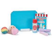 Load image into Gallery viewer, Ice Cream Shop Chalk Play Set - Melissa & Doug