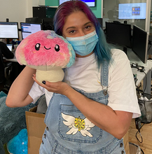 Load image into Gallery viewer, Mini Squishable Tie Dye Mushroom