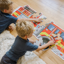 Load image into Gallery viewer, Giant Fire Truck Floor Puzzle, 24 Pieces - Melissa & Doug