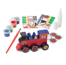 Load image into Gallery viewer, Created by Me! Train Wooden Craft Kit - Melissa & Doug