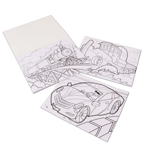Load image into Gallery viewer, Jumbo Vehicles Coloring Pad