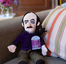 Load image into Gallery viewer, Edgar Allan Poe Plush Doll 11"