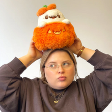 Load image into Gallery viewer, Mini Squishable Pumpkin Ghost