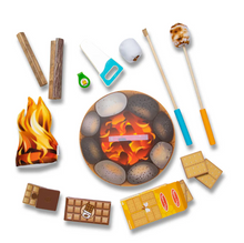 Load image into Gallery viewer, Let's Explore Campfire S'Mores Play Set - Melissa & Doug