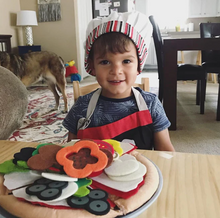Load image into Gallery viewer, Felt Play Food - Pizza Set - Melissa & Doug