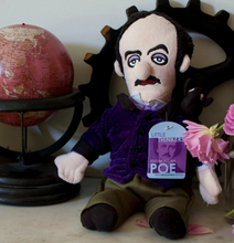 Load image into Gallery viewer, Edgar Allan Poe Plush Doll 11"