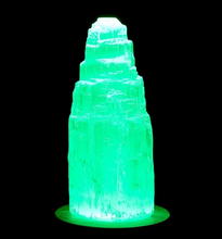 Load image into Gallery viewer, Selenite Tower - With or Without LED Base