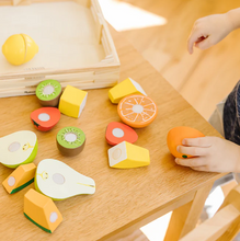 Load image into Gallery viewer, Wooden Cutting Fruit Play Food - Melissa & Doug