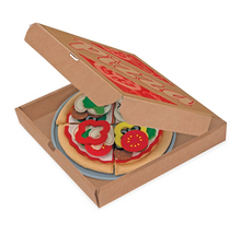 Load image into Gallery viewer, Felt Play Food - Pizza Set - Melissa & Doug
