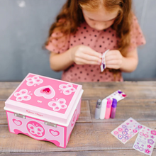 Load image into Gallery viewer, Created by Me! Jewelry Box Wooden Craft Kit - Melissa & Doug