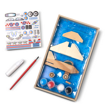 Load image into Gallery viewer, Decorate-Your-Own Wooden Plane - Melissa & Doug