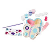 Load image into Gallery viewer, Created by Me! Butterfly Box Wooden Craft Kit - Melissa & Doug