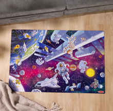 Load image into Gallery viewer, Outer Space Glow-in-the-Dark Floor Puzzle – 48 Pieces