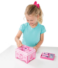 Load image into Gallery viewer, Created by Me! Jewelry Box Wooden Craft Kit - Melissa & Doug