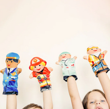 Load image into Gallery viewer, Jolly Helpers Hand Puppets - Melissa & Doug