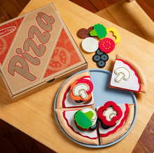 Load image into Gallery viewer, Felt Play Food - Pizza Set - Melissa & Doug