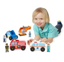 Load image into Gallery viewer, Emergency Vehicle Set - Melissa & Doug