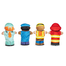 Load image into Gallery viewer, Jolly Helpers Hand Puppets - Melissa & Doug