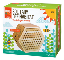 Load image into Gallery viewer, Beetle & Bee Garden Solitary Bee Habitat