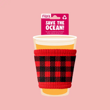 Load image into Gallery viewer, Freaker USA Recycled Plastic Sweater Zoozie - Plaid