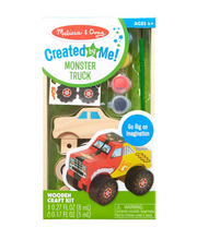 Load image into Gallery viewer, Created by Me! Monster Truck Wooden Craft Kit - Melissa & Doug