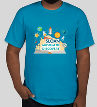 Load image into Gallery viewer, Adult Sloan Museum of Discovery T-Shirt
