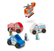Load image into Gallery viewer, Emergency Vehicle Set - Melissa & Doug