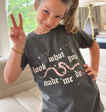 Load image into Gallery viewer, Taylor Swift - Look What You Made Me Do - Youth T-Shirt (XS ONLY)