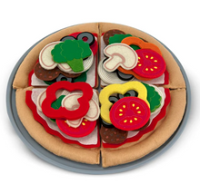Load image into Gallery viewer, Felt Play Food - Pizza Set - Melissa & Doug