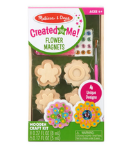 Load image into Gallery viewer, Created by Me! Flower Magnets Wooden Craft Kit - Melissa & Doug