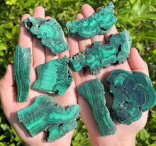 Load image into Gallery viewer, Malachite Slice