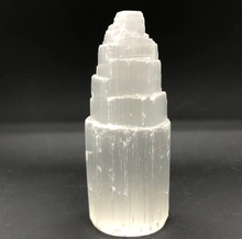 Load image into Gallery viewer, Selenite Tower - With or Without LED Base
